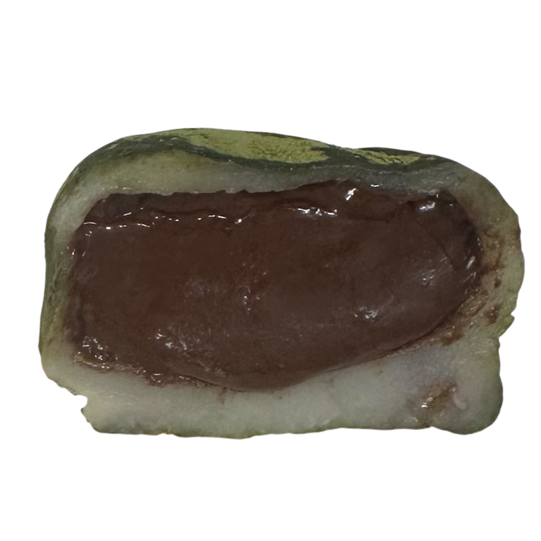 Pasticcino di riso MOCHI gusto tè matcha e cioccolato